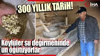Artvin'de 300 Yıllık Su Değirmeni Kullanılmaya Devam Ediyor