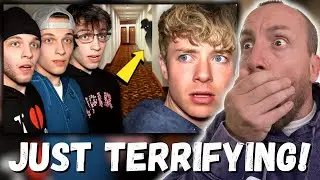 TERRIFYING! Sam & Colby Ghost Hunting in 3 Terrifying Vegas Hotels (ft Sturniolo Triplets) REACTION!