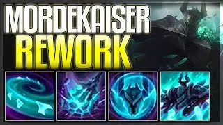 Mordekaiser Rework ALL ABILITIES Revealed + Gameplay Footage - League of Legends