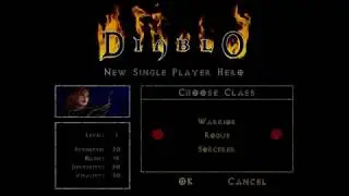HARDEST DIABLO 1 RUN POSSIBLE?? - Diablo 1 Level 1 HELL Single Player! Part 1