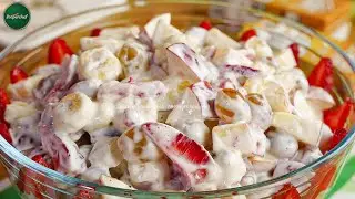 Creamy Fruit Chaat recipe by SooperChef (Iftar Sepcial Recipe)