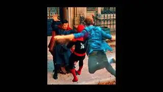 Dr strange shocked 🤯 Spiderman rocked 🔥 | Spiderman vs dr strange ☠️ #spiderman #marvel #shorts