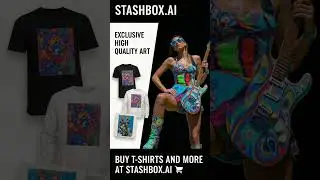 Art Merch Drop | Psychedelic Waves Collection by Stashbox