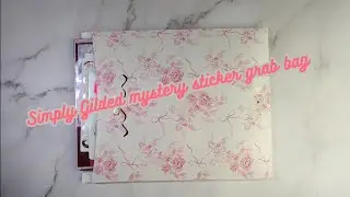 ✨ Simply gilded - sticker grab bag ✨ #simplygilded #mysterygrabbag #plannerstickers