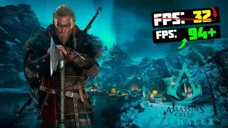 🎮Assassin's Creed Valhalla: МАКСИМАЛЬНАЯ ОПТИМИЗАЦИЯ и ПОВЫШЕНИЕ FPS НА СЛАБОМ ПК / ВАЛЬГАЛЛА [2021]
