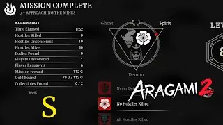 S Rank Guide - Approaching The Mines - Aragami 2 Tutorial No Hostiles Killed Achievement
