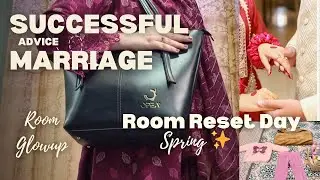 Room Glow Up for Spring 🌸 | Reset Your Life & Relationships | Successful marriage | Life talk ✨