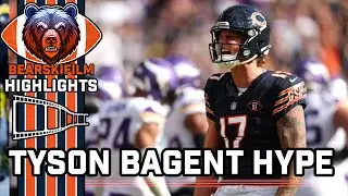 Tyson Bagent HYPE VIDEO +SONG | Chicago Bears QB2 Preseason Highlights 2025