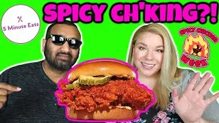 Burger King Spicy Ch'King Sandwich Review