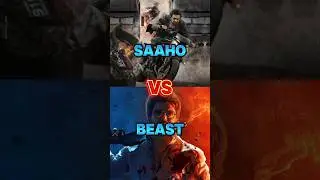 SAAHO VS BEAST TOTAL BOX OFFICE COLLECTION #shorts #prabhas #vijay