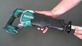 Как заменить лезвие на сабельной пиле Makitas 18v