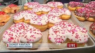Donut Fantasy serving up heart-shaped donuts