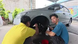 Xe Và Cuộc Sống #6 Bấm Biển Số Cho CIVIC Gen 8, Sơn Heo Dầu Ô TÔ Nhanh Gọn Lẹ