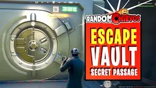 Escape a VAULT Using a Secret Passage (Skye's Adventure Challenge)