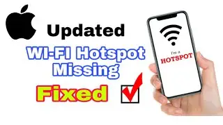 Personal Hotspot Missing on iPhone after iOS 14 update #Shorts