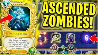 *NEW* ASCENDED ZOMBIE DECK is the Ultimate MEME! Gods Unchained Gameplay!