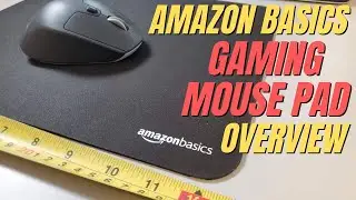 Amazon Basics Gaming Mouse Pad Overview