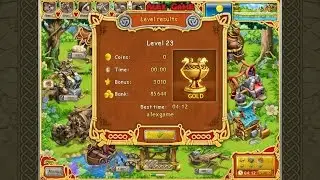 Farm Frenzy Viking Heroes Standart Level 23 GOLD Веселая ферма Викинги Стандарт Уровень 23 Золото
