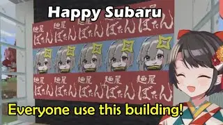 Subaru Is Happy Kanata And Botan Use Her Building For Their Leaflets【Hololive English Sub】