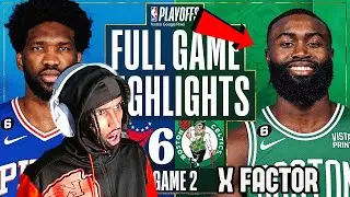 THE MVP BEING*SECOND ROUND*EXIT AGAIN&HERE'S WHY! 76ERS VS CELTICS GAME 2#viral #celtics #76ers #nba