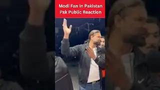 Modi Fan Abid Ali Shocked Pakistani Public
