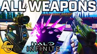 ALL WEAPONS in Halo Infinite's July Flight!! (New drill gameplay)