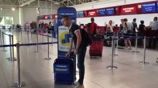Misurazione del bagaglio a mano Ryanair