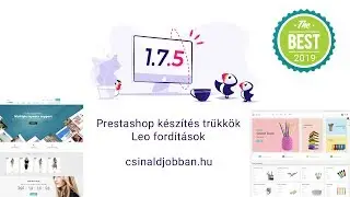Prestashop 1.7.5. fordítások