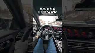 2023 #BMW #M240i (G42). #XDrive still working! Faster than advertised 0-60 in freezing rain! 💪