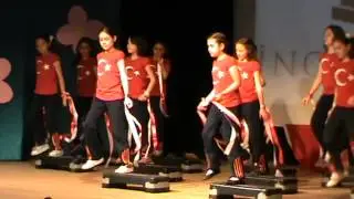 İnci Koleji - #4A ve #4B #mezuniyet  #gösteri #step #dans #mehter #marş  (2014-2015)