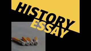 HOW-TO: Write essays for History [8 marks] - O-level