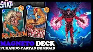 MAGNETO DECK | MARVEL SNAP | PUXANDOCARTAS INIMIGAS  [PT/BR]