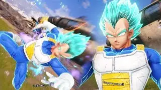 Jump Force - Super Saiyan God Super Saiyan Vegeta Gameplay 1080p HD 60fps