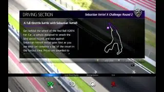 [Gran Turismo 6] Sebastian Vettel X Challenge