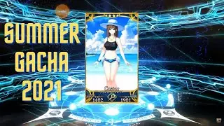 Okita Sōji, Anastasia & Viy&lrm;&lrm; & Charlotte Corday - FGO Summer Gacha 2021