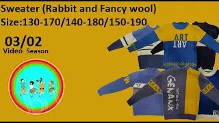 Kidz2teen by Azoeb.com || Sweater for Boys || Fancy and Rabbit wool (0302)