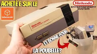 J'ai acheté une Nintendo NES en panne sur Le Bon Coin bonne pour la poubelle? Unboxing Console Retro