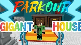 😱 PARKOUR MINECRAFT. PARKOUR IN GIGANT HOUSE. ПАРКУР МАЙНКРАФТ | Pixel Bro Minecraft