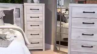 Cambeck Whitewash Narrow Drawer Chest from Signature Design by Ashley
