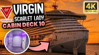 Virgin Scarlet Lady Cabin Deck 10 | Tall Man's Cruise Adventures