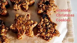 Granola Christmas Cookies 🎄 | Easy Festive Treats & Edible Gift Idea