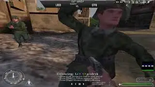 CoD1 Mania Cup #5 - Group games - LOCO vs. STFD (Shut the front door) mp_tigertown