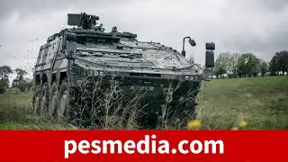 Hundreds of these military vehicles will be manufactured in the UK