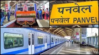 New Panvel - Thane AC Local Train Full Journey Feat. 200 Journey | Indian Railways 2019