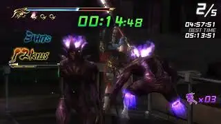 Ninja Gaiden Sigma2 ninjarace course3 Momiji No speed:) ,all fights
