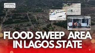 Flood In Lagos Nigeria Has Blocked Over 12 Areas