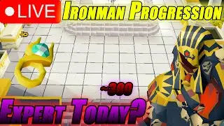 Expert TOA Today ? Purple ? | My First Ironman Raids | Live | OSRS Ironman Progression Series