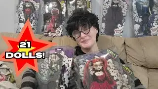 My BEGoths Dolls Collection So Far! 21 Dolls and Counting!