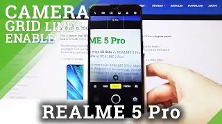 How to Activate Camera Grid Lines on REALME 5 Pro &ndash; Enable Orientation Lines
