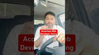 Accenture Web Developer New Associate | Accenture Hiring 2025 Batch | Fresher Jobs 2025 | Off Campus